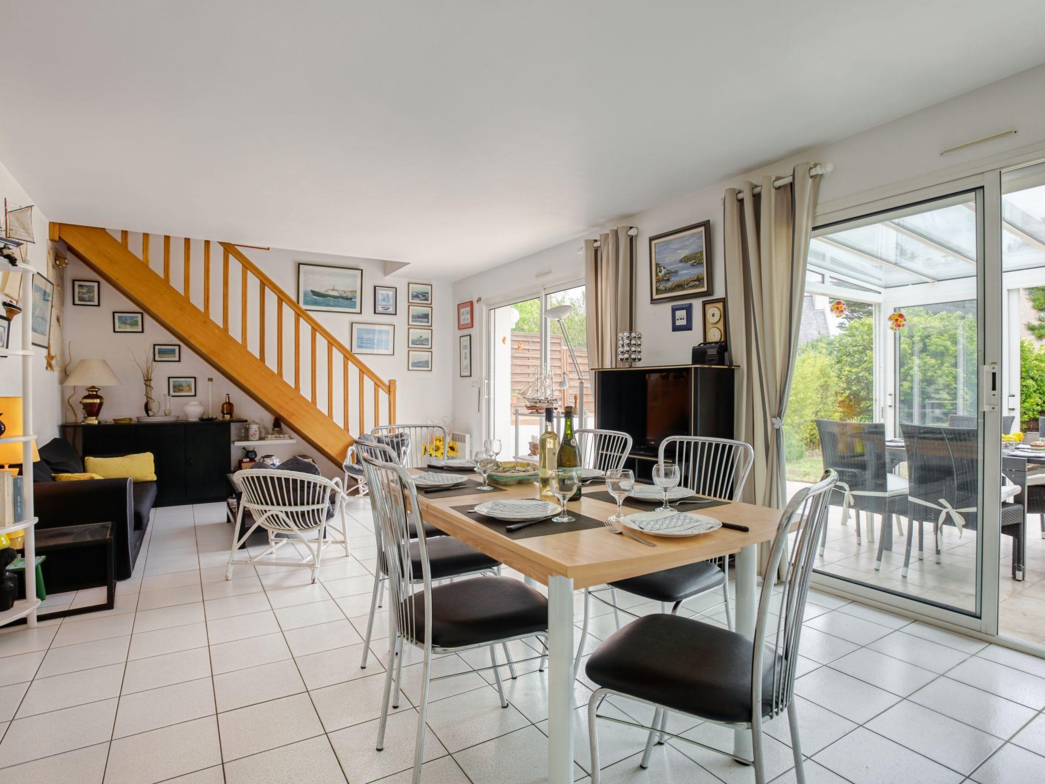 Photo 1 - Maison de 3 chambres à Saint-Pierre-Quiberon avec terrasse et vues à la mer