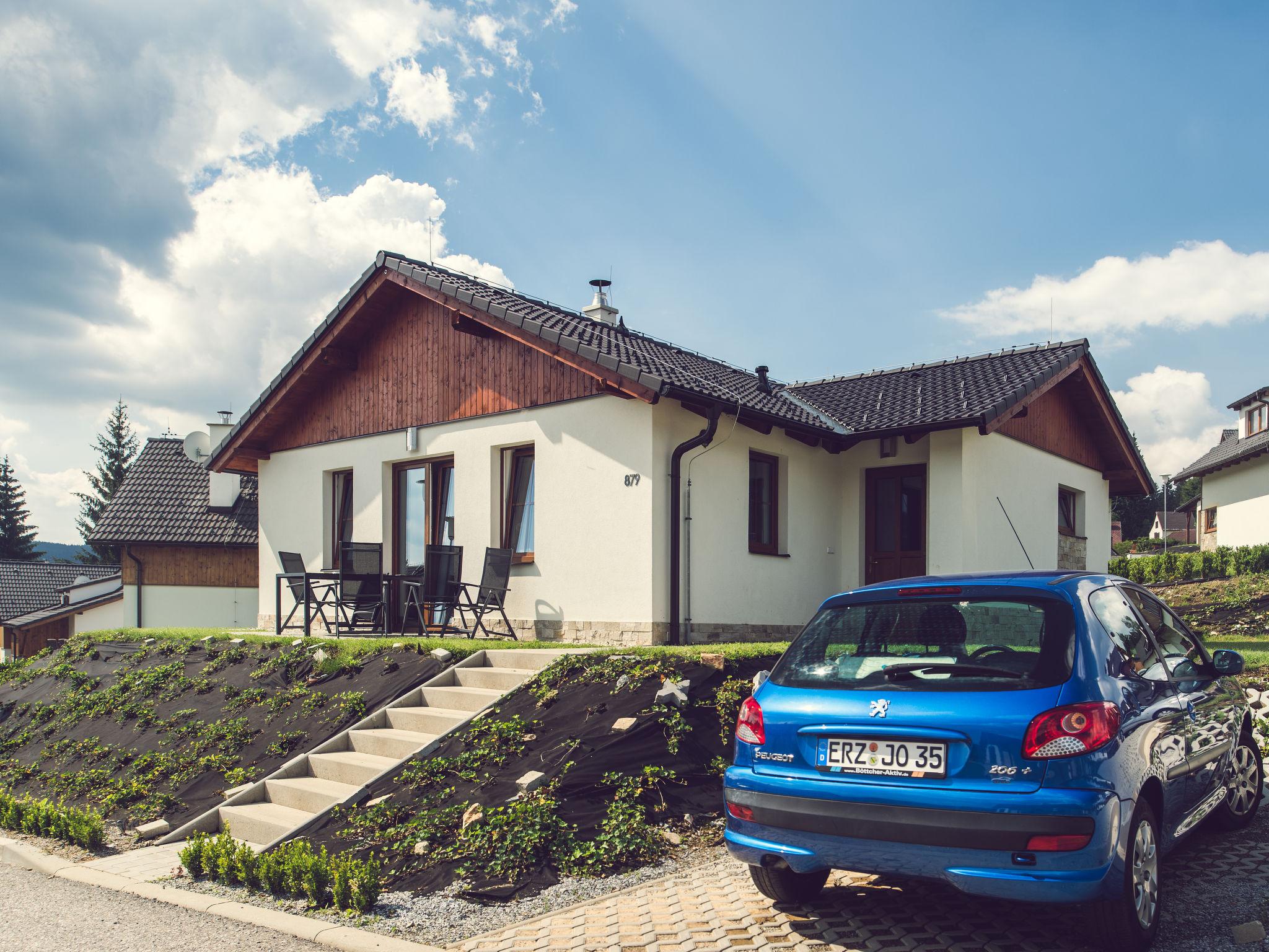 Foto 17 - Haus mit 2 Schlafzimmern in Lipno nad Vltavou mit garten und blick auf die berge