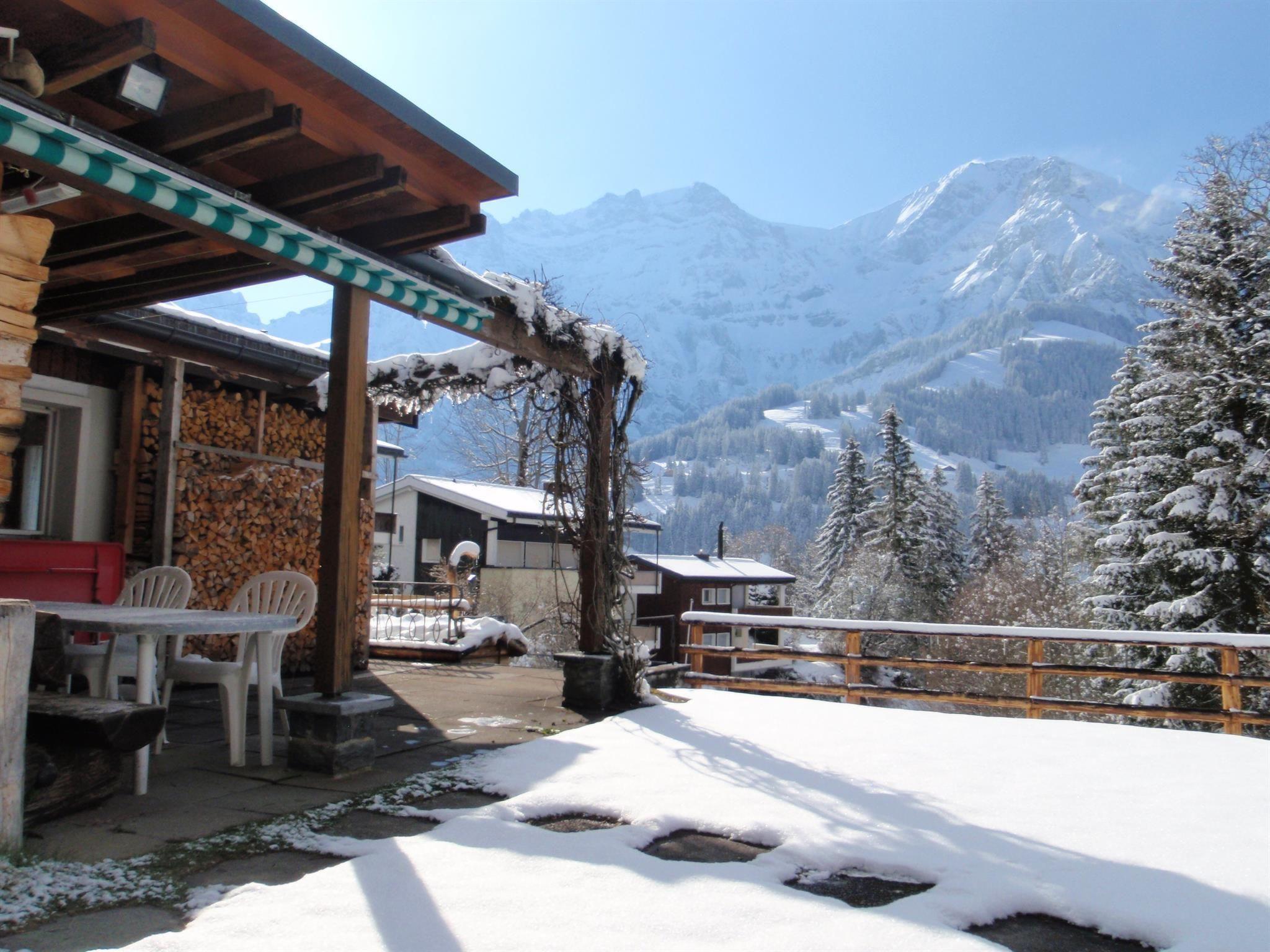 Photo 6 - Appartement de 2 chambres à Adelboden avec jardin