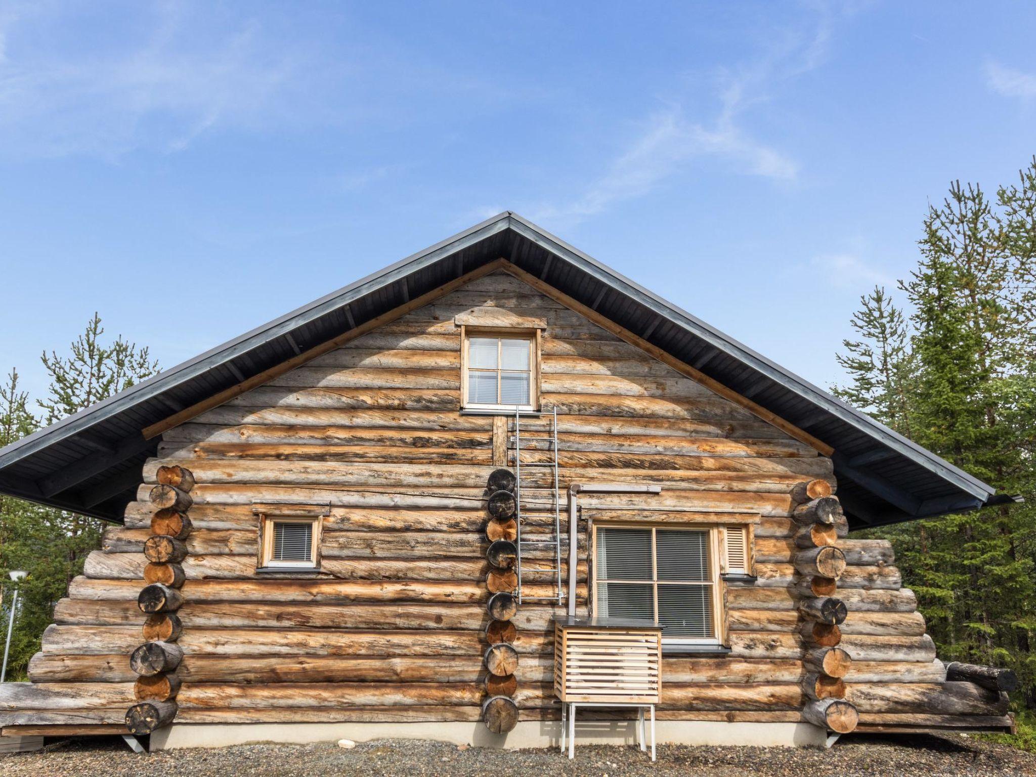 Foto 2 - Casa de 1 habitación en Kolari con sauna y vistas a la montaña