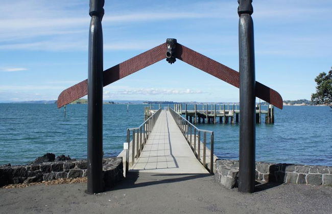 Ferri de ida y vuelta a Rangitoto - Foto 10