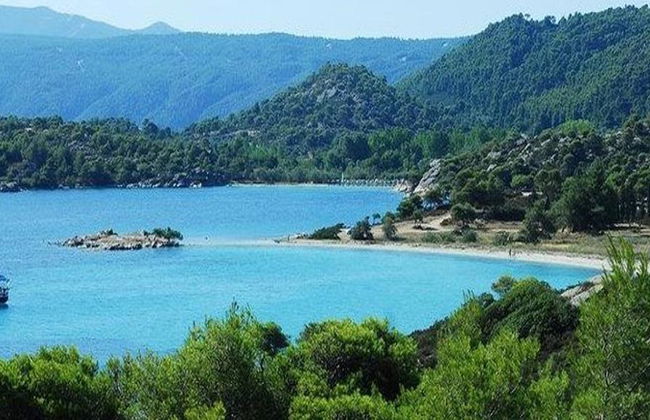 Cruzeiro pela Lagoa Azul de Halkidiki com Almoço - Foto 4