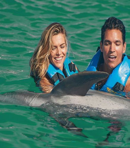 Foto de Nado Aventura con delfines en Puerto Aventuras