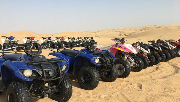 Wüstensafari im Geländewagen mit Grillabend im Abu Dhabi Camp - Foto 2