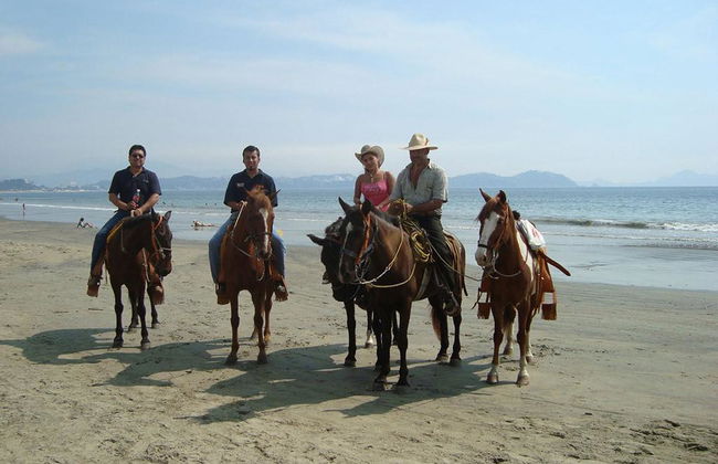 Randonnée équestre sur la plage - Photo 4
