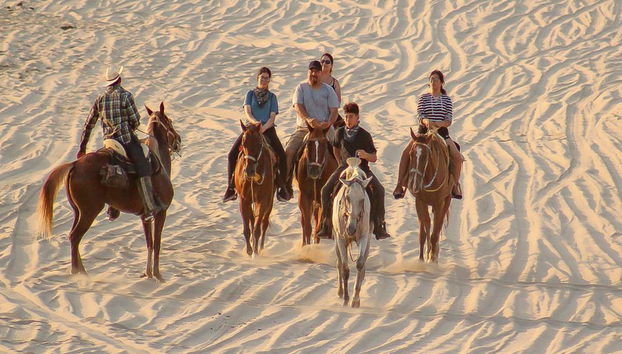 Passeio a cavalo na praia e no deserto - Foto 3