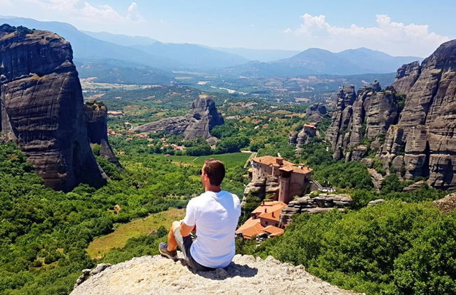 Impresionante puesta de sol en Meteora - Foto 3