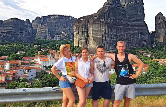 Impresionante puesta de sol en Meteora - Foto 4