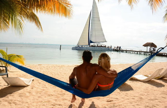 Excursion à Isla Mujeres en catamaran - Photo 7