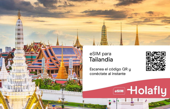 Tailândia eSIM - Foto 1