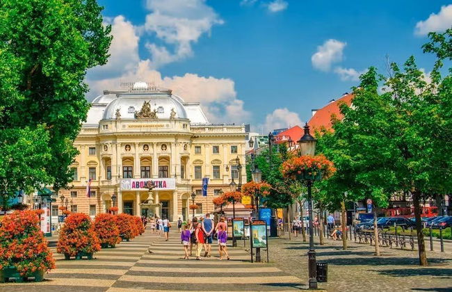 Trem turístico de Bratislava - Foto 3