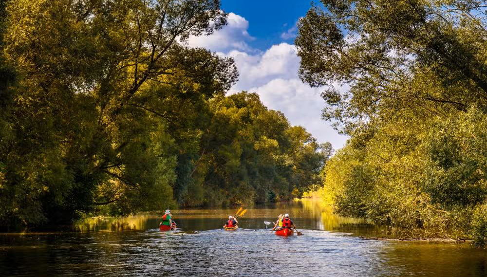 Descenso del Pas en canoa - Foto 1
