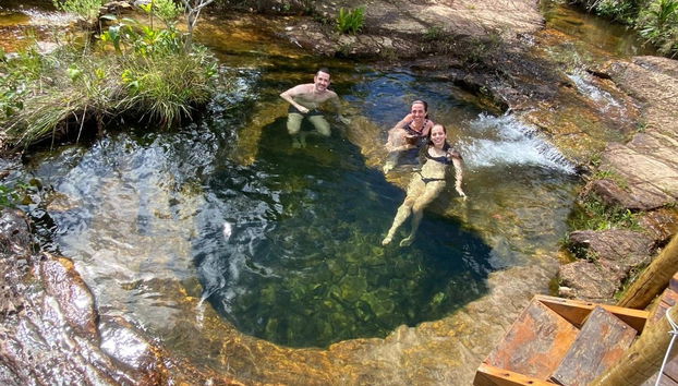 Trilha pelas cachoeiras Águas do Cerrado - Foto 4