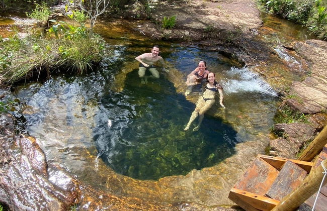 Trilha pelas cachoeiras Águas do Cerrado - Foto 4