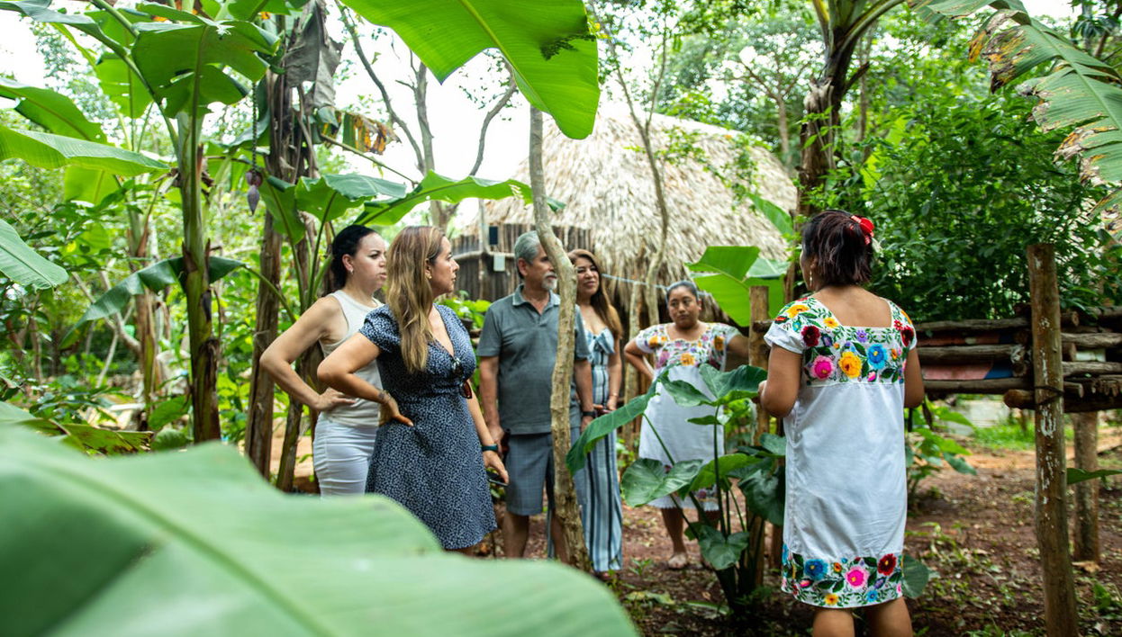 Clase de cocina en una aldea maya - Foto 1