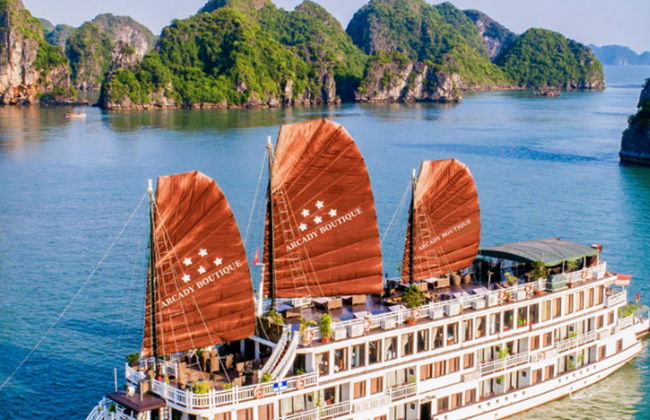 Crucero de 2 días por la bahía de Ha-Long en barco de lujo - Foto 8