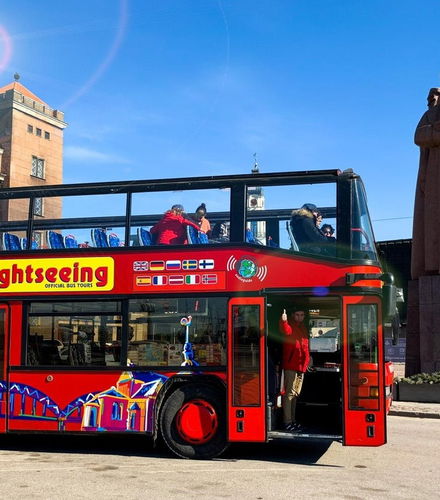 Foto de Autobús turístico de Riga