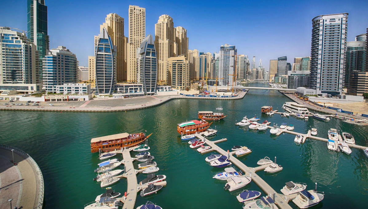 Passeio de barco por Dubai Marina + Burj Khalifa com jantar - Foto 1