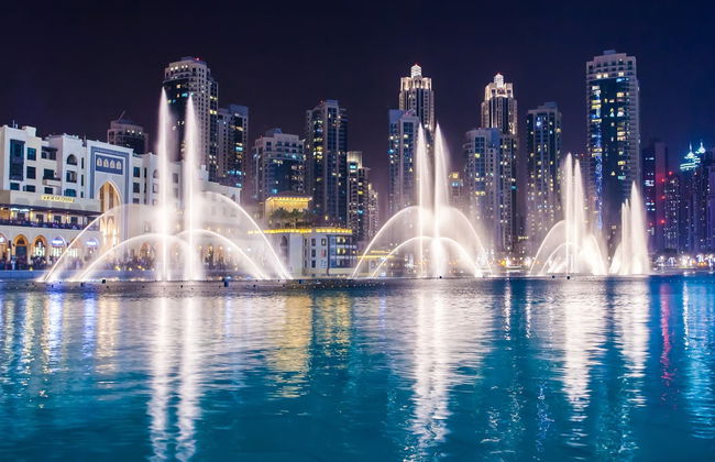 Passeio de barco por Dubai Marina + Burj Khalifa com jantar - Foto 6