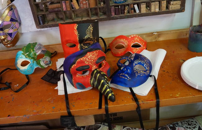 Oficina de máscaras venezianas - Foto 3