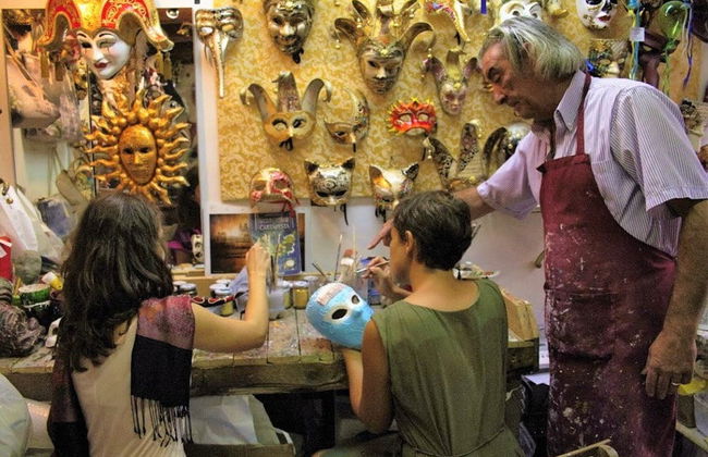 Oficina de máscaras venezianas - Foto 1