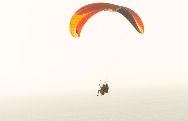 Vol en paramoteur au-dessus de la baie de Jacó - Photo 4