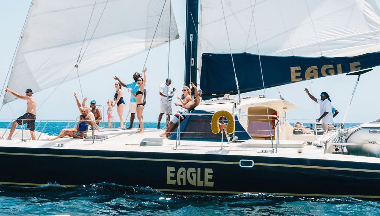 Fiesta en barco por las islas de San Cristóbal y Nieves