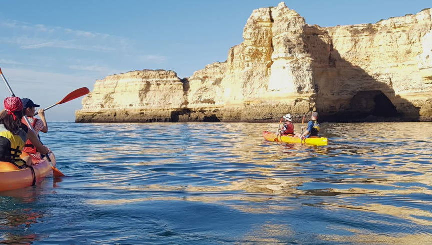 La Marina & Albandeira Beaches Kayaking Tour - Foto 1