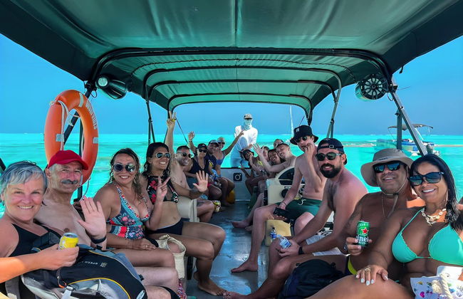 Balade en bateau ponton à San Andrés - Photo 2