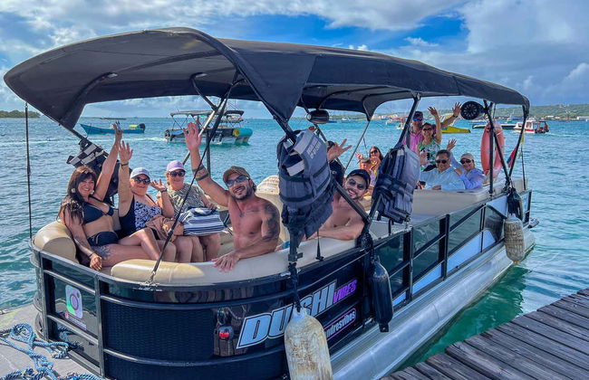 Balade en bateau ponton à San Andrés - Photo 4