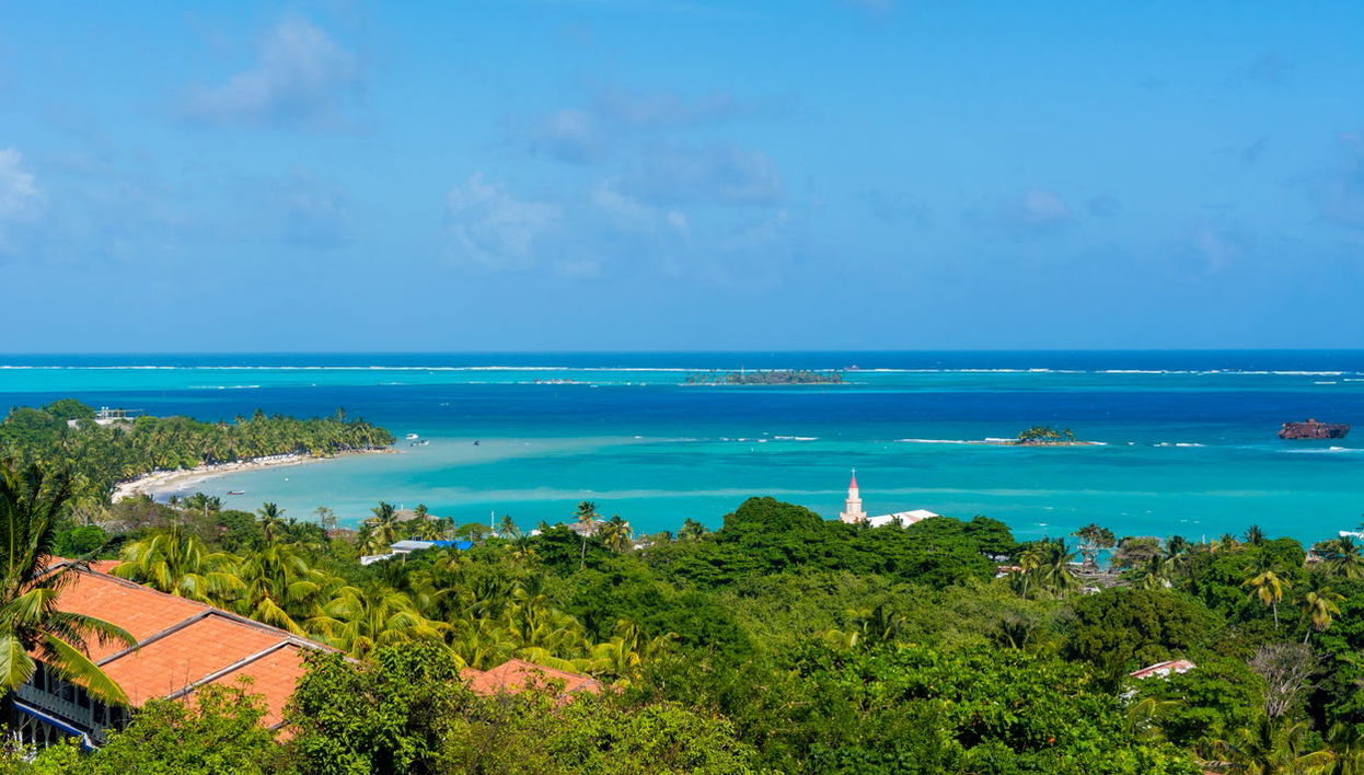 San Andrés Pontoon Boat Ride - Foto 1