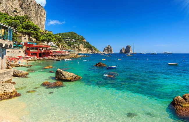 Excursion sur l'île de Capri en bateau - Photo 1
