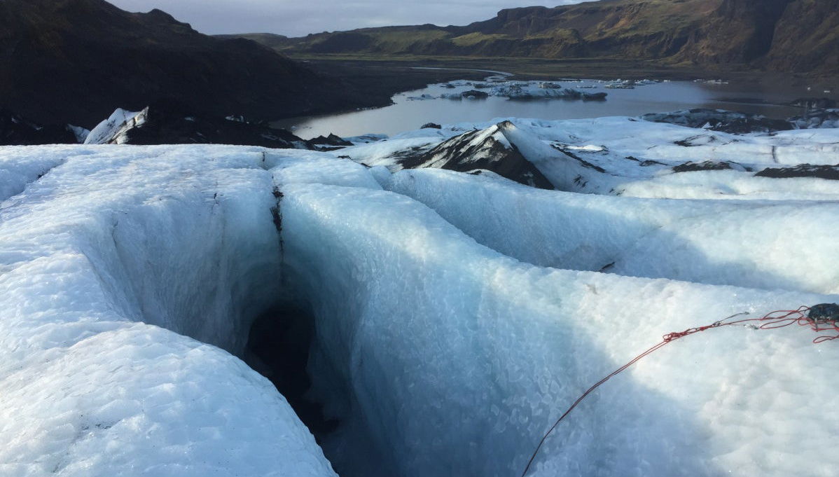 Trilha pelo glaciar Sólheimajökull - Foto 1