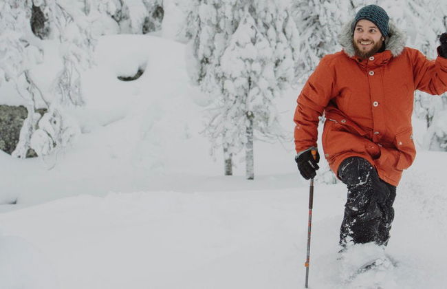 Passeio com raquetes de neve pelo Parque Nacional Pyhä-Luosto - Foto 8