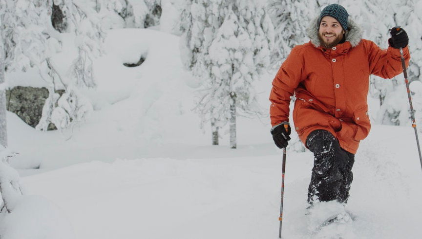 Snowshoeing in Pyha Luosto National Park