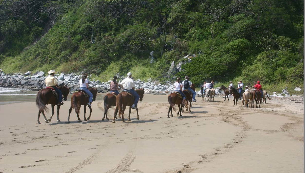 Balade à cheval dans Ixtapa Zihuatanejo - Photo 1