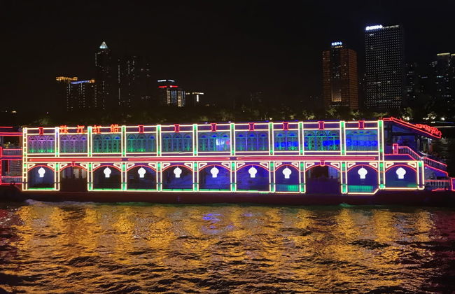 Pearl River Night Cruise & Dinner at the Revolving Restaurant - Photo 1