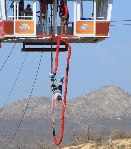 Foto de Bungee jumping en Los Cabos