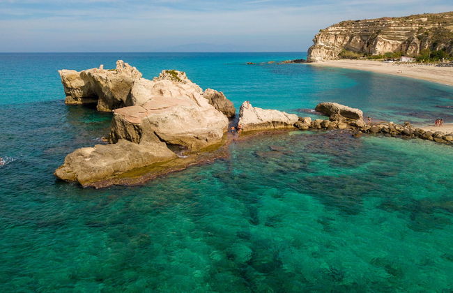 Balade en bateau au Capo Vaticano - Photo 1