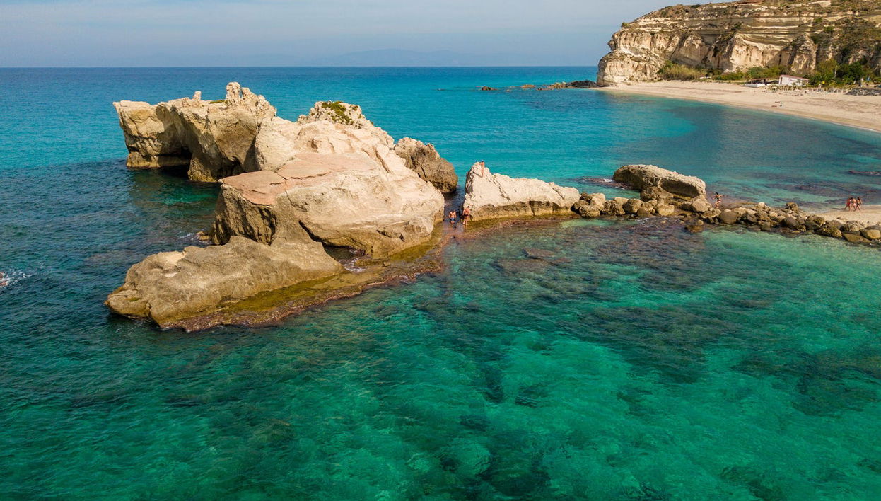 Balade en bateau au Capo Vaticano - Photo 1