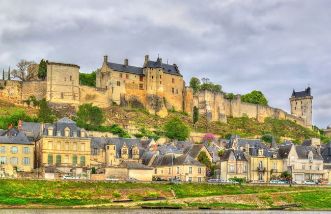 Tour privato di Chinon in sidecar - Foto 1
