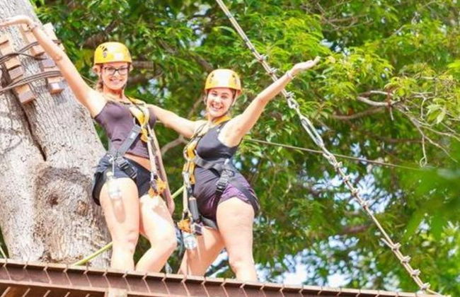 Aventura en tirolesa sobre las selvas tropicales - Foto 5