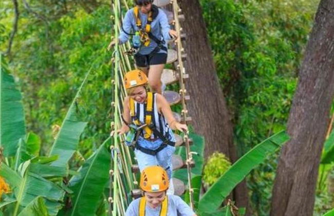 Aventura en tirolesa sobre las selvas tropicales - Foto 4