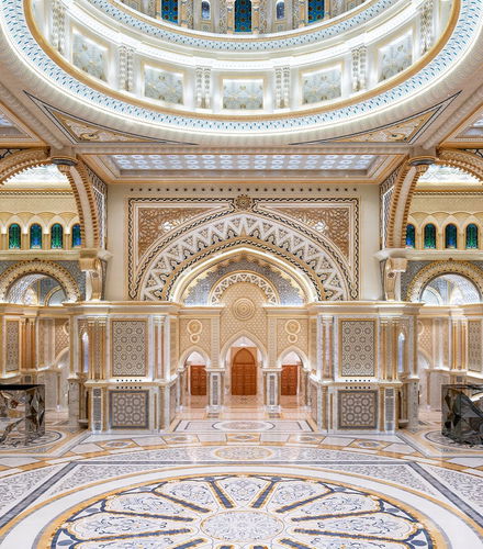 Foto de Entrada al palacio Qasr Al Watan