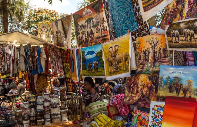 Visita guiada por el mercado masái - Foto 8