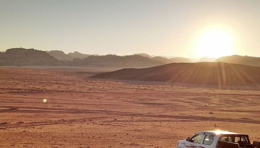 Balade en 4x4 dans le désert de Wadi Rum