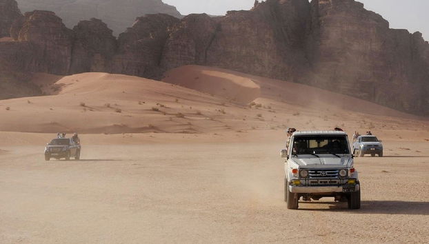 Balade en 4x4 à Wadi Rum