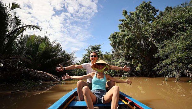 Excursion dans le delta du Mekong en bateau à moteur - Photo 3