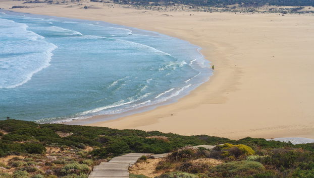 Paseo a caballo por la playa de Bordeira al atardecer - Foto 3