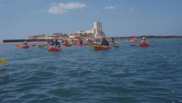 Tour de caiaque até a ilha de Sancti Petri ao entardecer - Foto 2